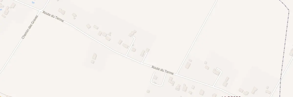 Plan du 749 Rte du Terme à Nohic