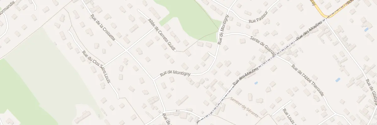Plan du 26 Rue de Montigny à Saint-Marcel
