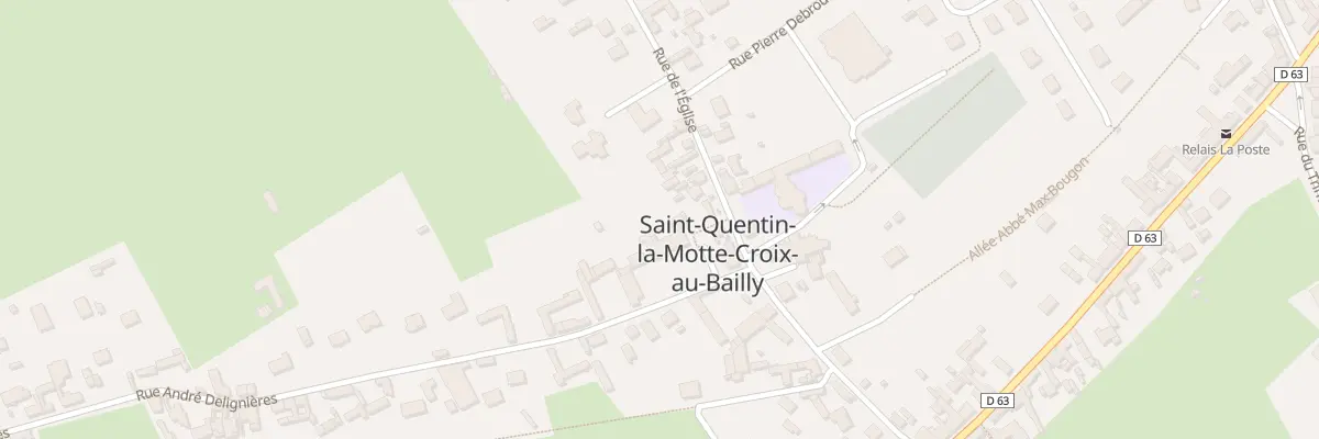 Plan du 243 Rue de l’Eglise à Saint-Quentin-la-Motte-Croix-au-Bailly
