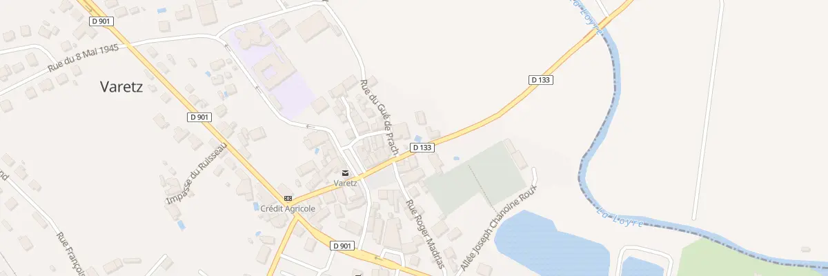 Plan du 3 Av Saint Martin à Varetz