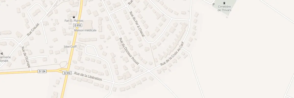 Plan du 27 Rue du Fer à Cheval à Thivars