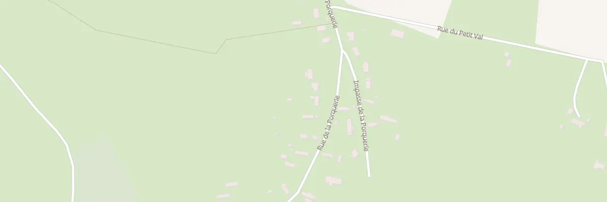 Plan du 1075 Rue de la Porquerie à La Haye
