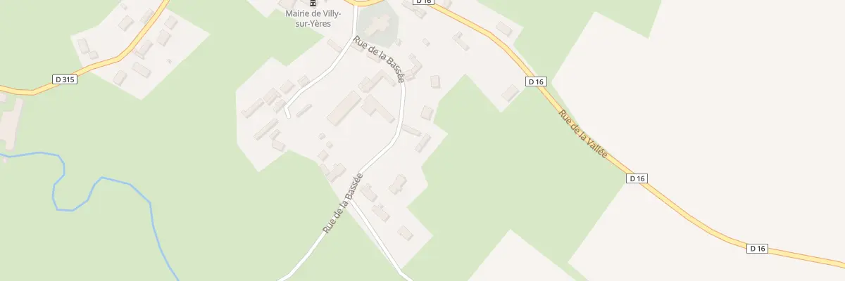 Plan du 5051 Le Bourg à Villy-sur-Yères