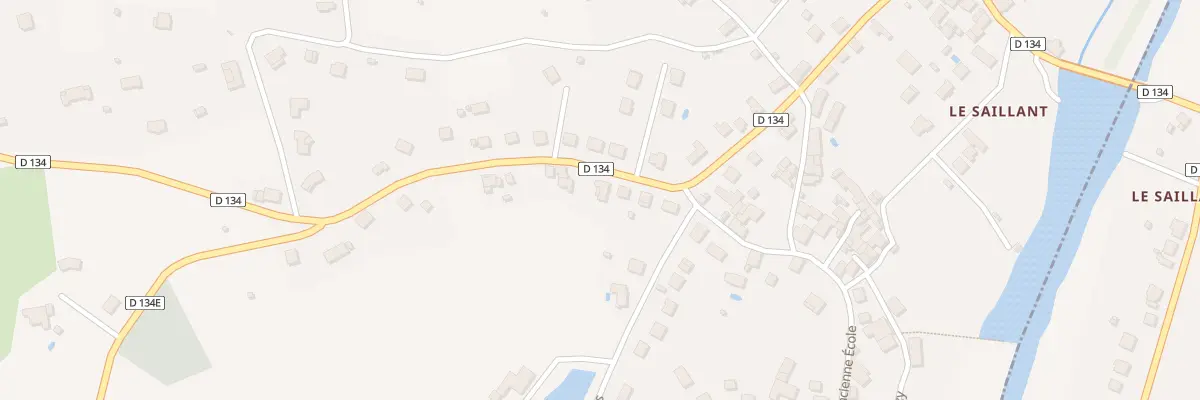 Plan du 2958 Rue De La Vezere à Voutezac