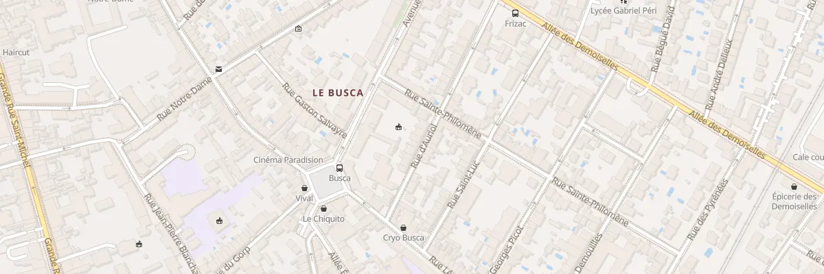 Plan du 17 Rue d’Auriol à Toulouse