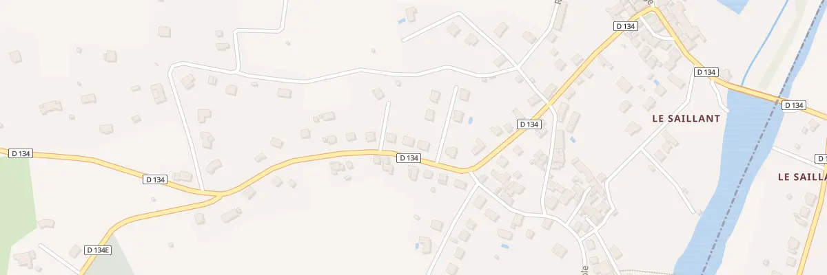 Plan du 2943 Rue De La Vezere à Voutezac