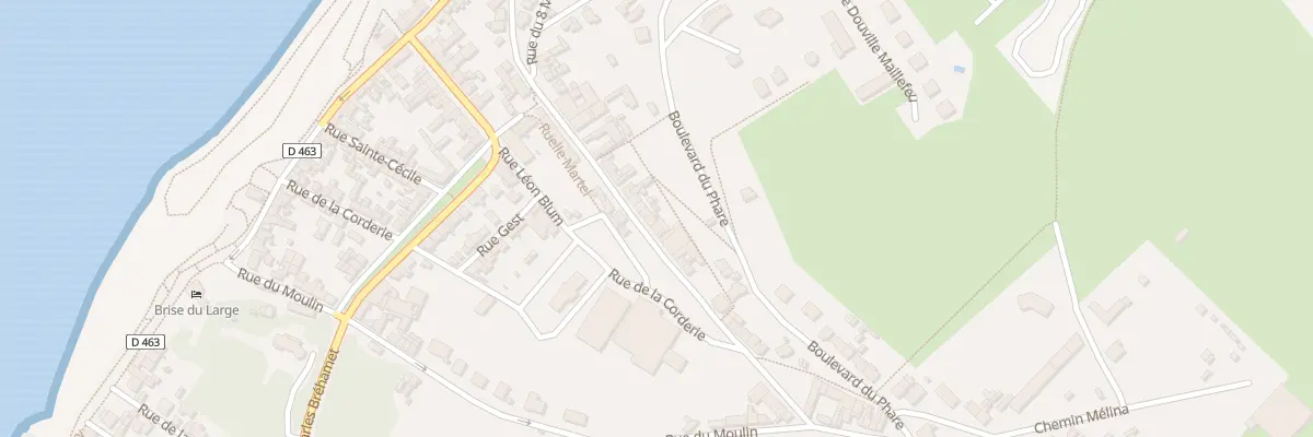 Plan du 25 Rue de Paris à Ault