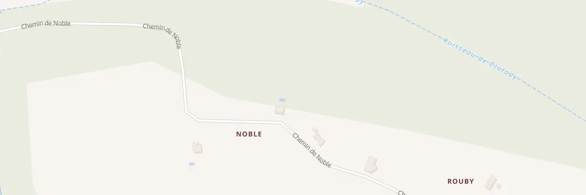Plan du 946 Che de Noble à Villebrumier
