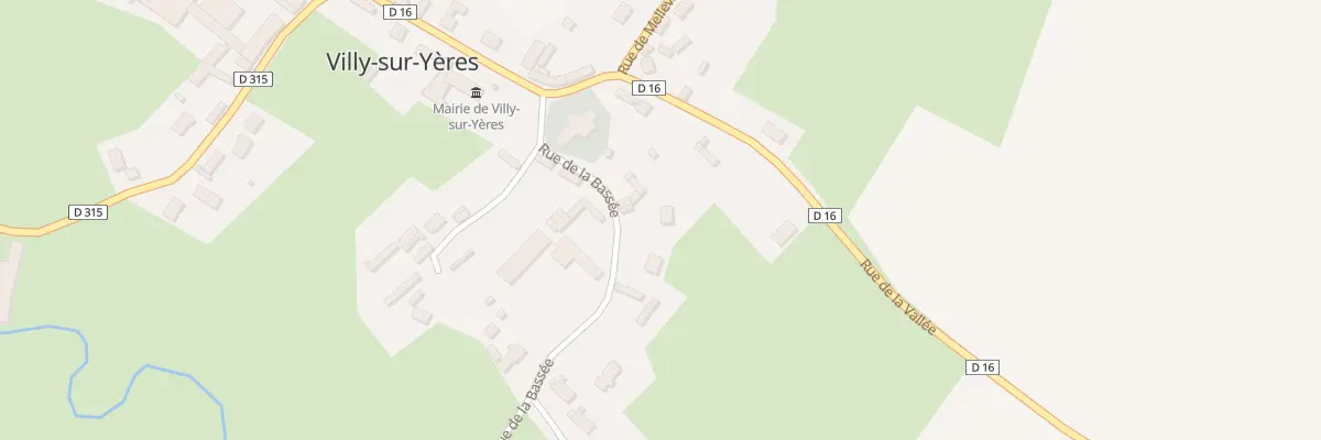 Plan du 3B Rue de la Bassee à Villy-sur-Yères