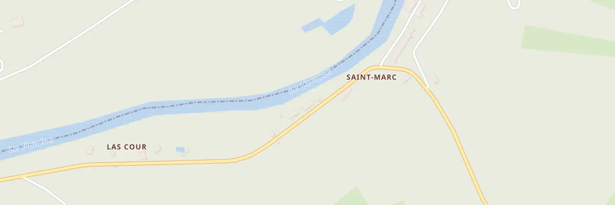 Plan du 5000 Le Ruisseau des Divisions à Saint-Martin-Terressus