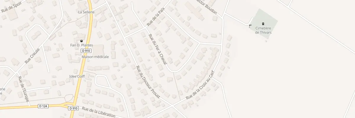 Plan du 18 Rue du Fer à Cheval à Thivars