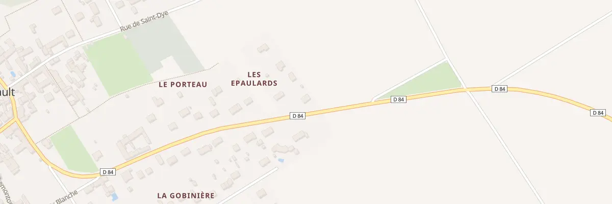 Plan du 54 Rue de Chambord à Montlivault