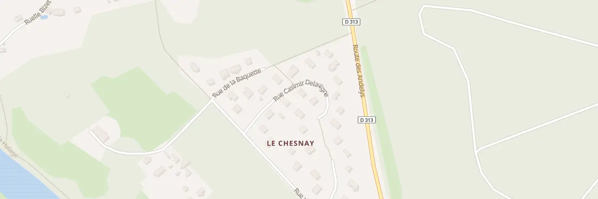 Plan du 8 Rue Casimir Delavigne à Pressagny-l’Orgueilleux