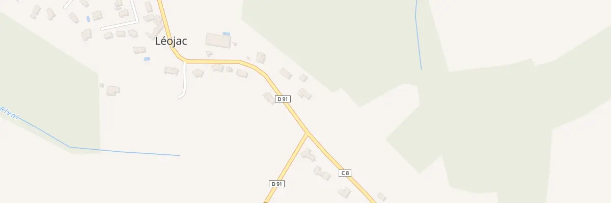 Plan du 2153 Che de la Mairie à Léojac