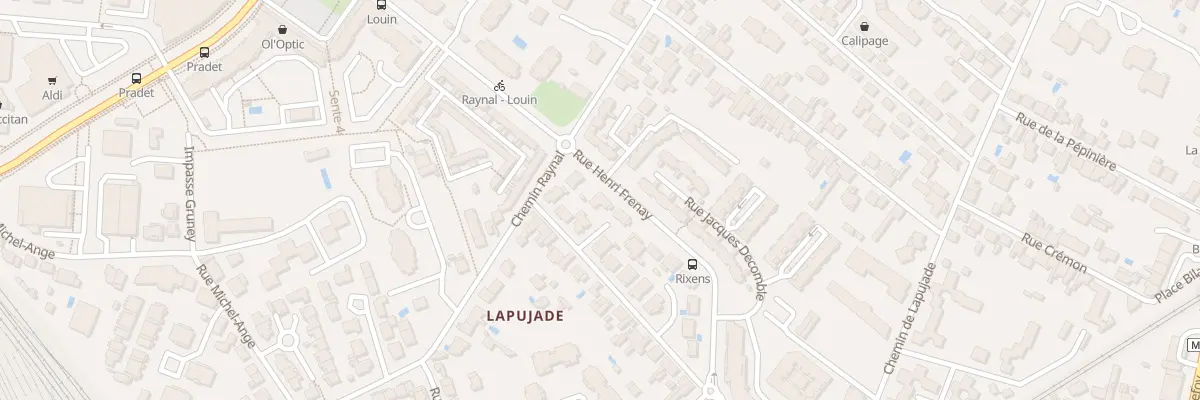 Plan du 9 Imp Rixens à Toulouse