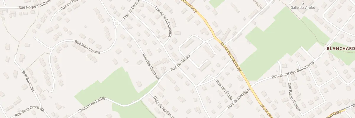 Plan du 13 Rue du Coquet à Saint-Marcel