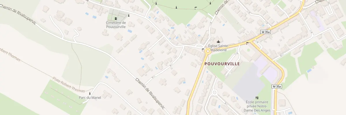 Plan du 51 Rue de Fondeville à Toulouse