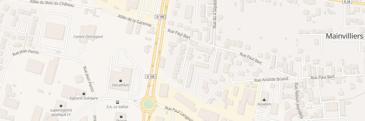 Plan du 53 Rue Paul Bert à Mainvilliers