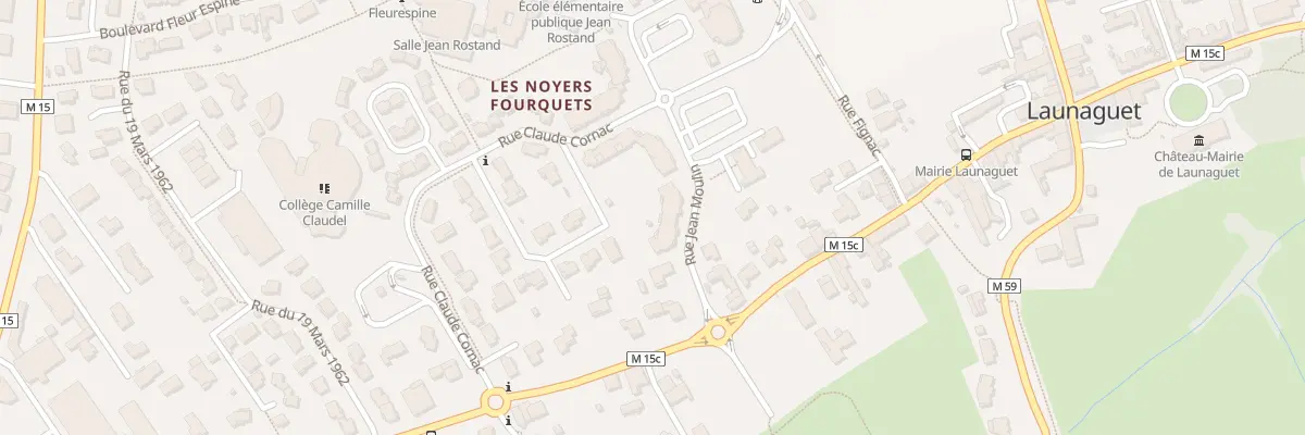 Plan du 20 Rue Pierre Mendès France à Launaguet