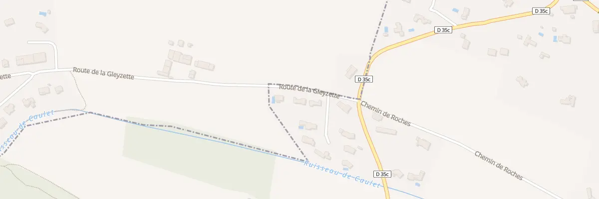 Plan du 104 Lot Clos de la Gleyzette à Aureville