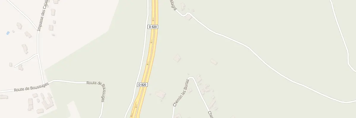 Plan du 5294 Las Bories au Montat