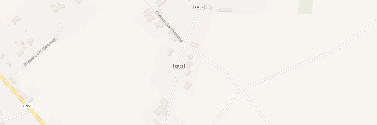 Plan du 26 Rte des Varennes à Sassay