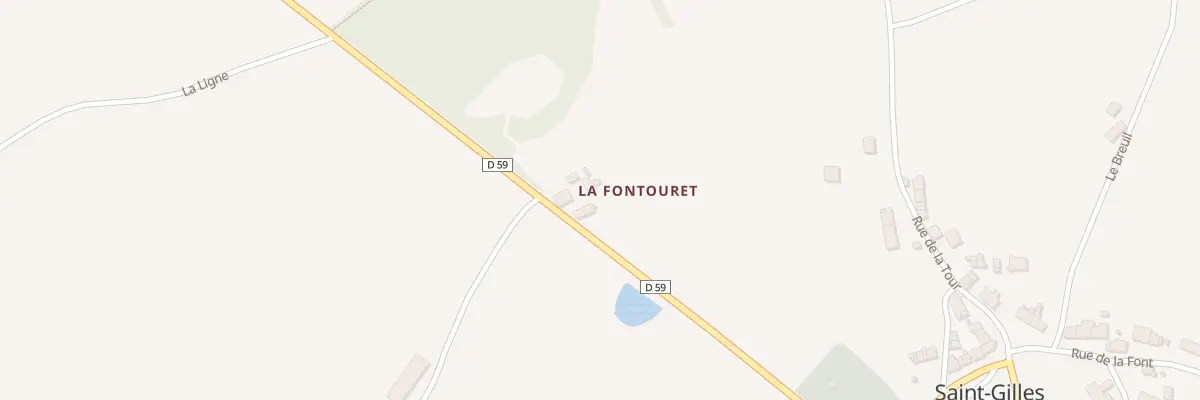 Plan du 5098 La Fontoure à Saint-Gilles