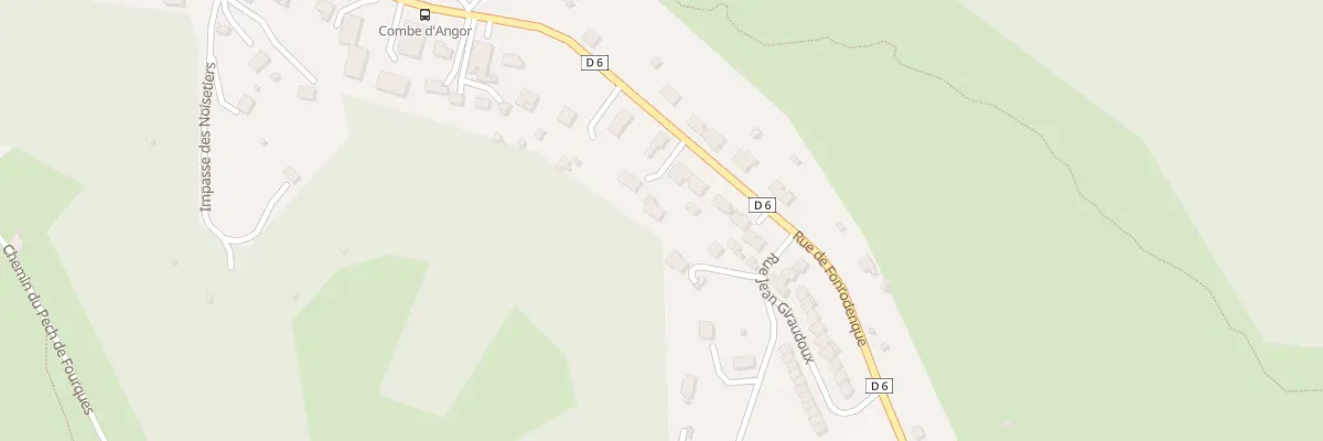 Plan du 348 Rue de Fonrodenque à Cahors