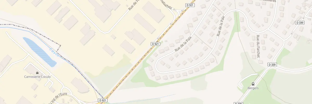 Plan du 60 Rue de la Paix à Luisant