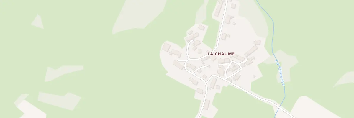 Plan du 20 La Chaume à Azerables