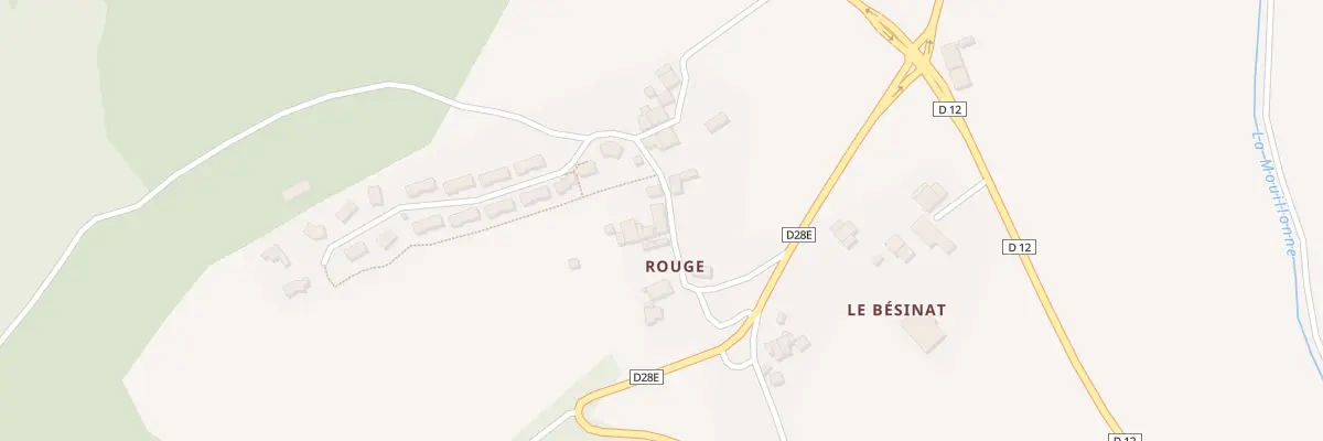 Plan du 58 Rougé à Grazac