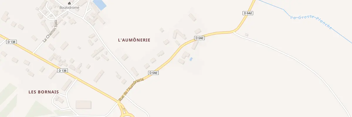 Plan du 8 Rue de l’Aumônerie à Saint-Lactencin
