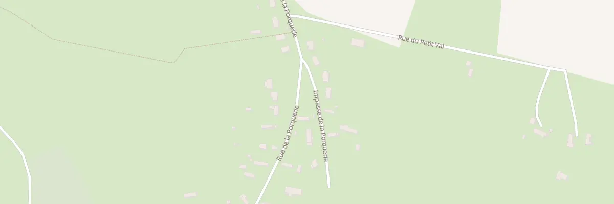 Plan du 90 Imp de la Porquerie à La Haye