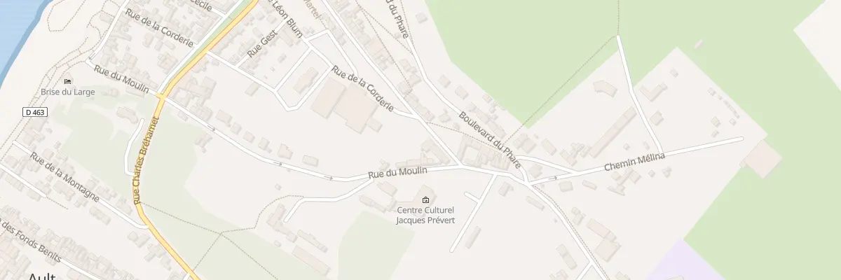 Plan du 22 Rue de Paris à Ault