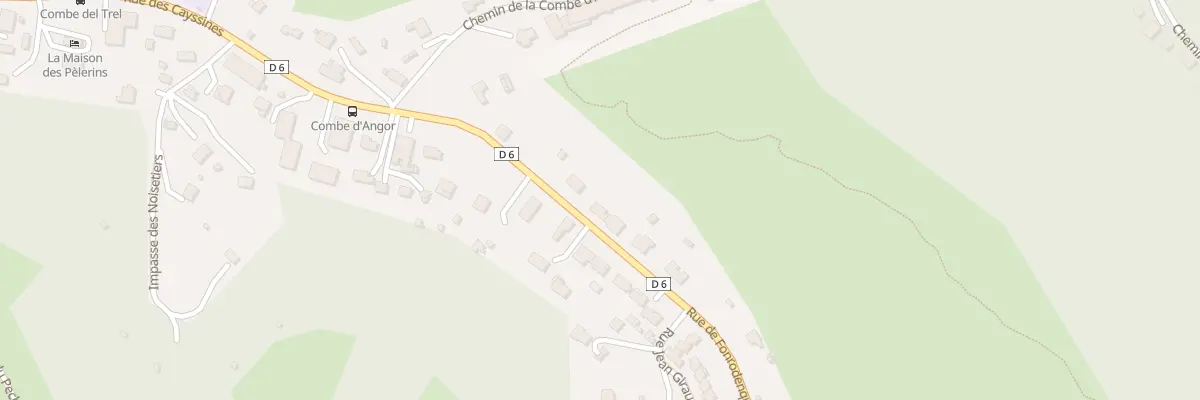 Plan du 353 Rue de Fonrodenque à Cahors