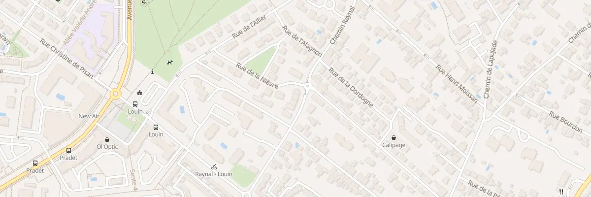Plan du 59 Che Raynal à Toulouse