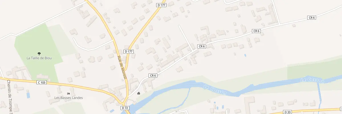 Plan du 11 Rue de Villeneuve à Huisseau-sur-Cosson