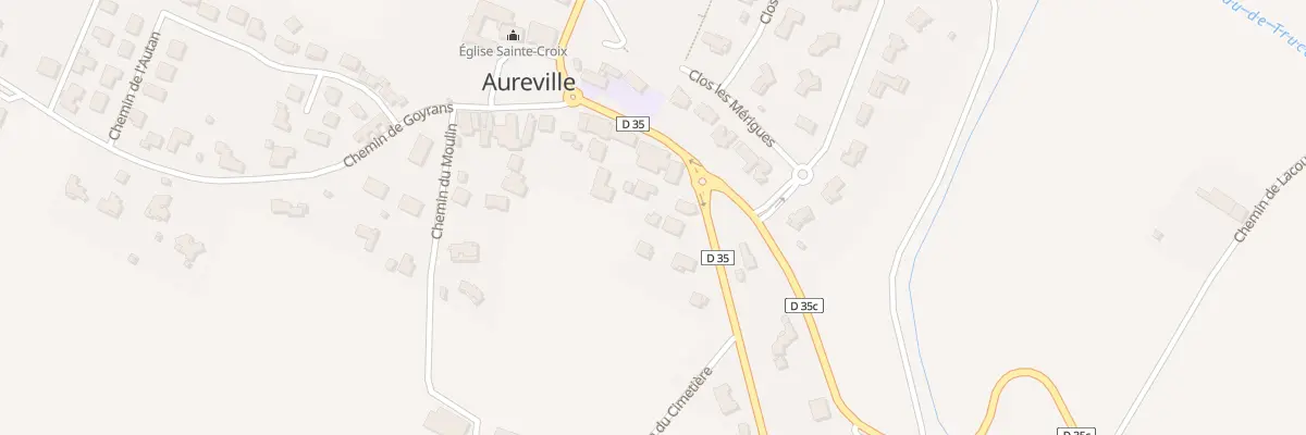 Plan du 7C Le Village à Aureville