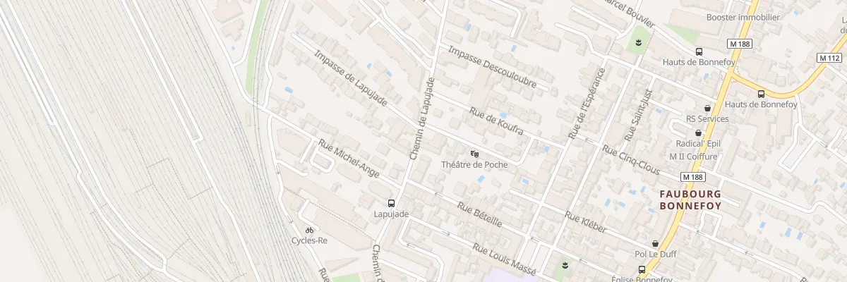 Plan du 54 Che Lapujade à Toulouse