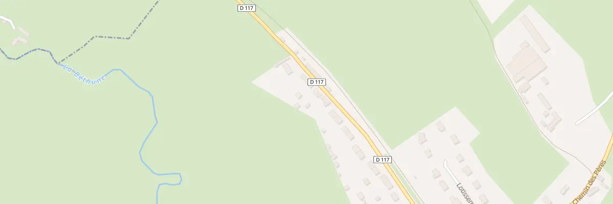 Plan du 176 Rte de Neufchâtel à Neuville-Ferrières