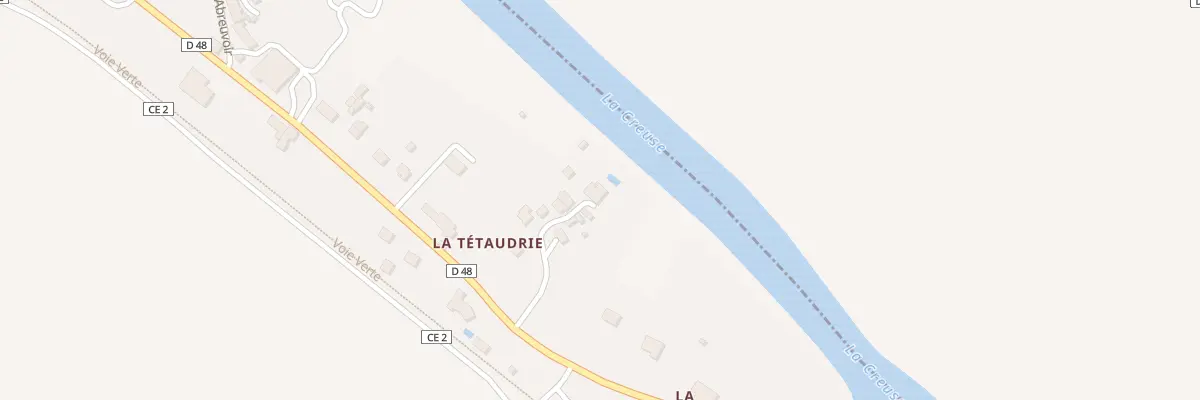 Plan du 125 Imp de la Tétauderie à Thenay