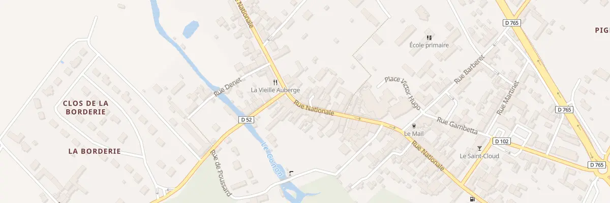 Plan du 37 Rue Nationale à Cour-Cheverny