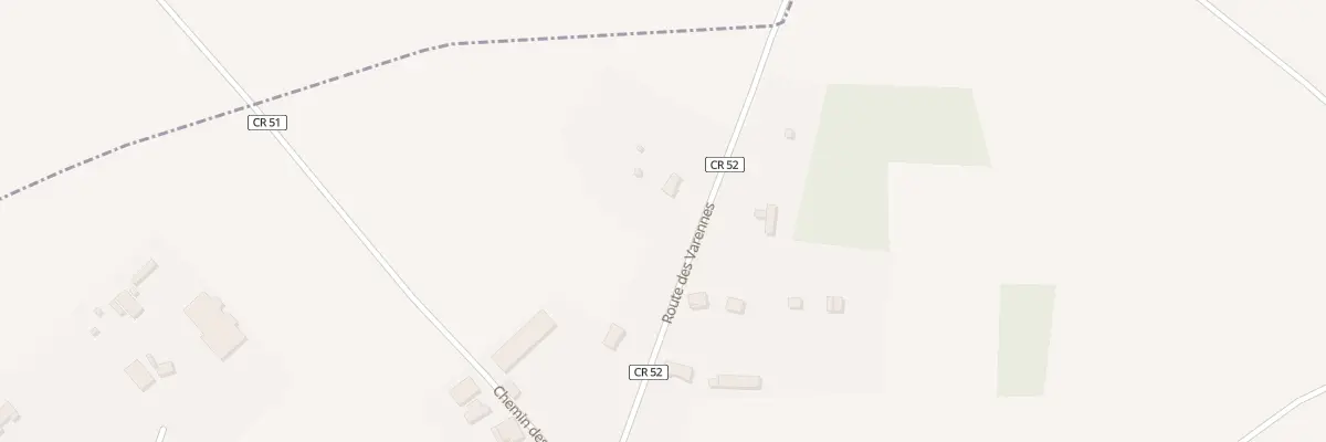 Plan du 19T Rte des Varennes à Sassay