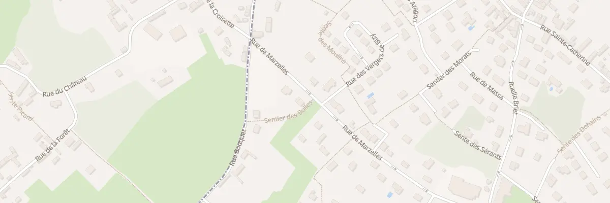 Plan du 69 Rue de Marzelles à Vernon
