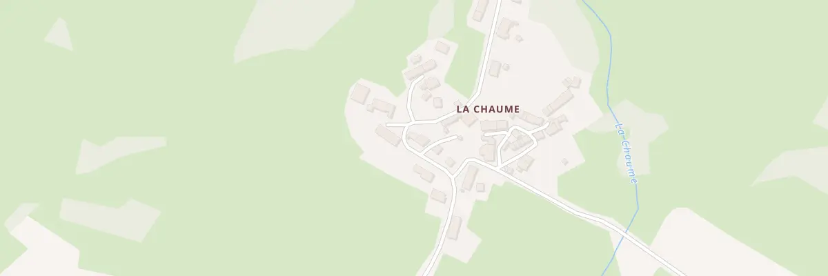 Plan du 35 La Chaume à Azerables