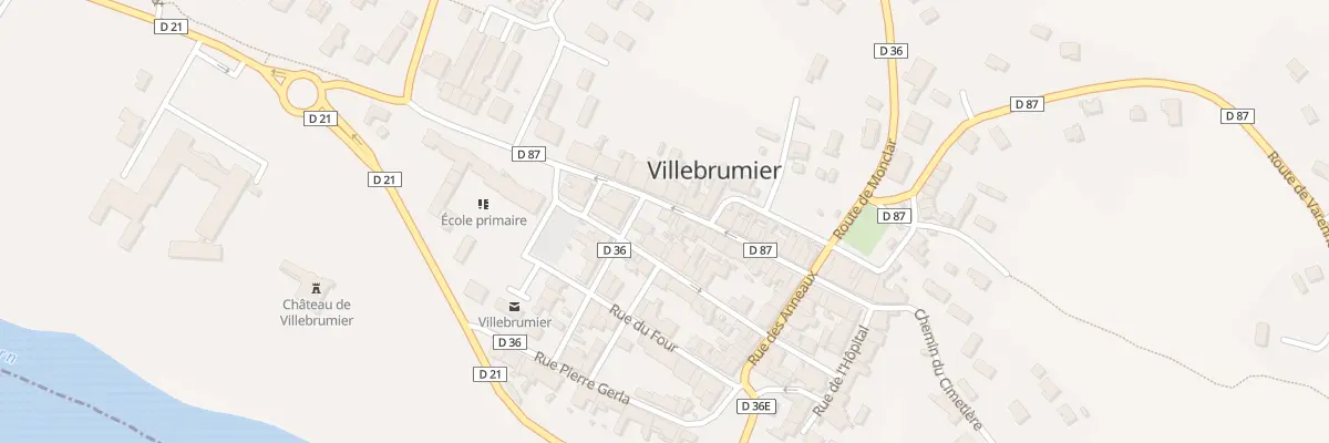 Plan du 4 Rue Haute à Villebrumier