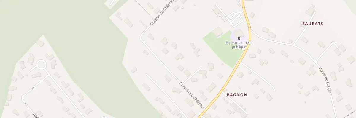 Plan du 5001F Che du Chateau à Grazac