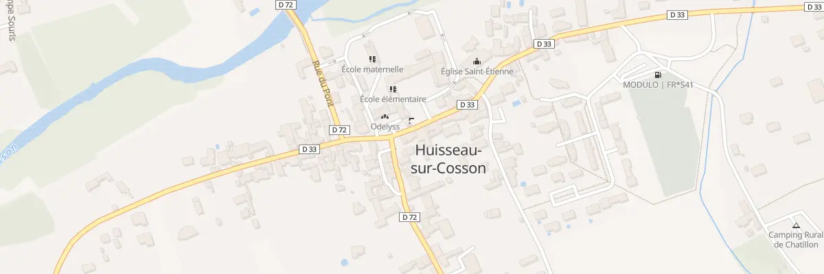 Plan du 262B Rte de Chambord à Huisseau-sur-Cosson