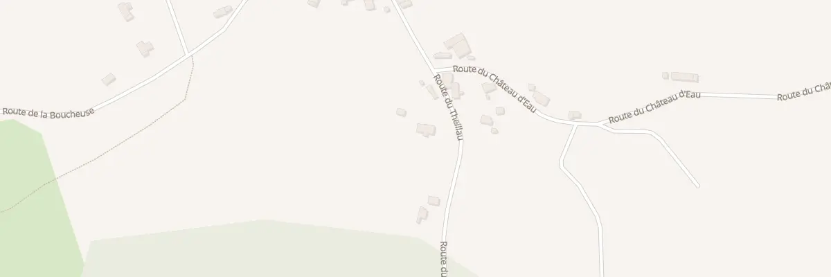 Plan du 5001 Caux à Magnac-Bourg
