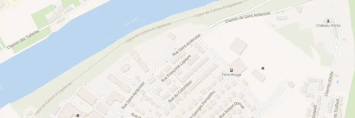 Plan du 141 Rue Francoise Lapeyre à Cahors